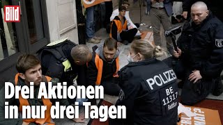 Terror Proteste Extremismus KlimaDemonstranten werden immer radikaler [upl. by Devlen]