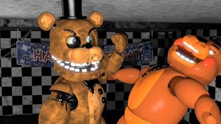 FNAF WITHERED ANIMATRONICS VS THE TOYS ANIMATRONICS COMPILATION [upl. by Lucio]