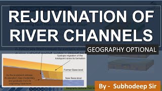 Rejuvination of River Channels  Channel Morphology  Geography Optional  UPSC IAS [upl. by Pierre35]