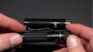 Eagletac D25A Mini Flashlight Review with Beamshots [upl. by Marala204]