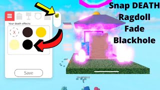 How to Get All the Death Effects in Horrific Housing on Roblox [upl. by Estevan]