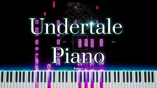 Undertale ost piano part 1 Undyne theme [upl. by Ellehcyar381]