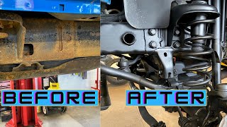 How to Undercoat a Jeep Wrangler Frame or Truck SMOOTH FINISH [upl. by Nangem]