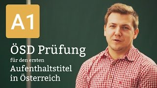 ÖSD A1 Prüfung Deutsch für den ersten Aufenthaltstitel in Österreich [upl. by Butterfield902]