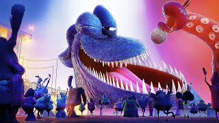 Hotel Transylvania 4 Transformania 2022  Giant Monster Johnny vs Everyone FULL FIGHT SCENE [upl. by Odette764]