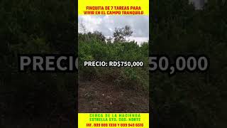 Finca Pequeña de 7 tareas para vivir tranquilo en el campo inmobiliariabritoyasociados [upl. by Amluz]