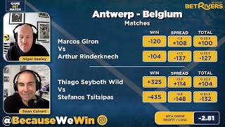 Antwerp amp Almaty 2nd Round Predictions  ATP 250 Match Bets with Sean Calvert amp Nigel Seeley [upl. by Perni240]