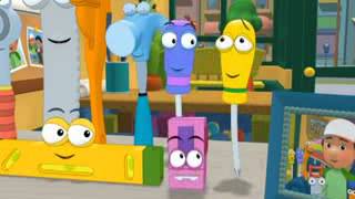 Squaring Off School For Tools  Disney Junior Asia  YouTube [upl. by Sokcin]