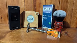 YAQI Tile Razor with Culmak shaving soap [upl. by Leirej]