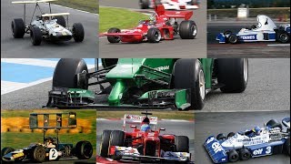 TOP COCHES MAS FEOS Y RAROS DE LA FORMULA 1 [upl. by Iadam]