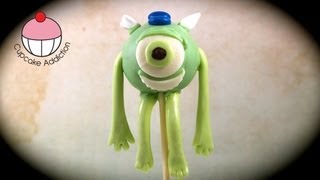 Monsters University Cake Pop Make Monsters Inc Cakepops  A Cupcake Addiction How To Tutorial [upl. by Weihs388]