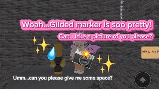 Tutorial how to get 💖GILDED💖 marker ✨IPAD GAMEPLAY✨ [upl. by Jewel]