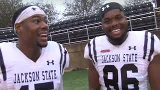 Jackson State vs UAPB Football game recap by the JSUTV crew [upl. by Eniretac292]