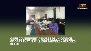 Osun Council of Obas appeals to FG to repair IbadanIfeIlesa expressway [upl. by Gilberto]