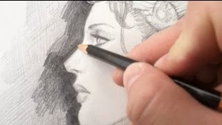 How to Draw using Hatching Technique 4B Pencil [upl. by Anama888]