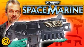 Firearms Expert Reacts To Warhammer 40K Space Marine’s Guns [upl. by Malita225]