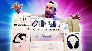 Meta Quest 2 Unboxing  Accessories  The Ultimate VR Bundle [upl. by Firooc320]