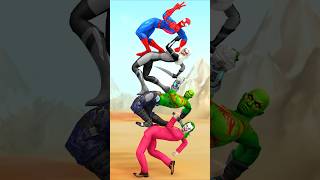 Who is Stronger Spiderman vs Joker Drax Black Cat gta spiderman funnyvideo homemaranha [upl. by Yahiya]