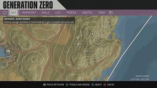 Generation Zero  Minken Command Bunker Location [upl. by Warp]