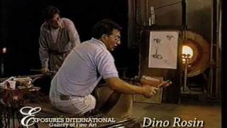 Dino Rosin Glass Art Exposures Sedona Video [upl. by Eelyahs]