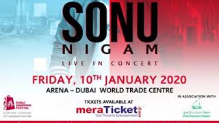 Sonu Nigam Live Concert In Dubai [upl. by Carrnan]