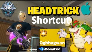 Freefire headtrick shortcut iosiphone  Antiban Headshot [upl. by Swann]