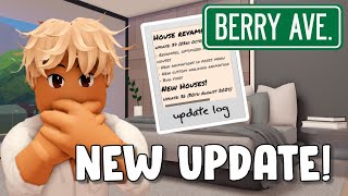 BERRY AVENUE HOUSE REVAMP UPDATE  New houses emotions halloween and more [upl. by Alis]