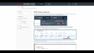 Ciena Emulation Cloud overview demonstration [upl. by Einallem915]