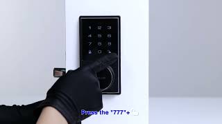 New Auto Lock Settings of AL302 smart lock [upl. by Lalaj959]