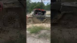 2023 CanAm Defender XMR playin in some mud [upl. by Anilyx]