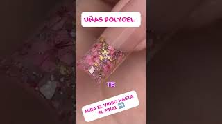 Aprende a hacer UÑAS Con polygel FACIL Y RAPIDO 💅uñas manicure polygel uñasprincipiantes [upl. by Nylorak]