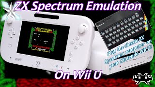 Wii U Retroarch ZX Spectrum Emulation Setup Guide [upl. by Anilem]