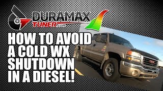 How to Avoid a Cold WX Shutdown in a Diesel  Diesel Insights [upl. by Levana]