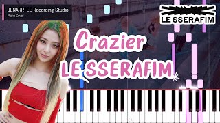 LE SSERAFIM Crazier Piano Cover [upl. by Brunk]