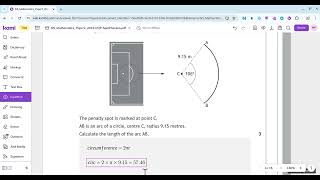 SQA Maths exam paper with Kami equation editor [upl. by Netsoj]