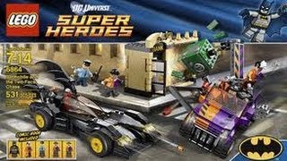 LEGO DC Universe Super Heroes Batmobile and the TwoFace Chase Set 6864 [upl. by Masson]