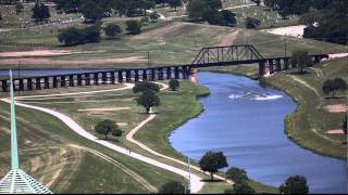 View of the Trinity River in Fort Worth as seen from my condo [upl. by Theall992]