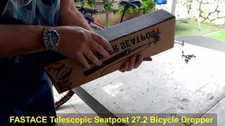 Unboxing and installing budget MTB seat dropper [upl. by Lorenzo]