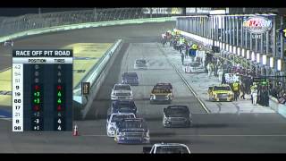 2014 Ford Ecoboost 200 at HomesteadMiami Speedway  NASCAR Camping World Truck Series [upl. by Ayetal]