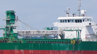 General cargo ship KALKVIK outbound from Port of Ipswich 🇬🇧 26724 [upl. by Leinnad683]