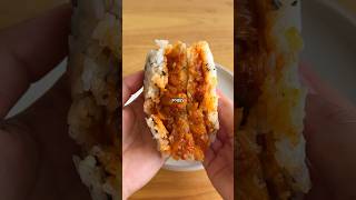 Trying a Kimchi Rice Burger 🤯🔥🍚 kimchi koreanfood viralfood [upl. by Galang]