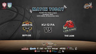 BIFFI GS VS THE LION  KU12 PUTRA  FFS LEAGUE 2024 [upl. by Nashner]