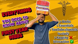 Dont buy first year MBBS books without watching this Everything about 1st yr MBBS  Sheelam Srujan [upl. by Riaj]