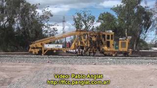 Metrotranvía Urbano Bateadora funcionando en Estación Godoy Cruz [upl. by Notgnilliw]