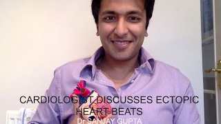 York cardiologist discusses ectopic heart beats [upl. by Haizek329]