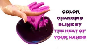 Color Changing Heat Sensitive Slime [upl. by Braca]