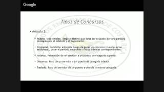 Curso Proceso Concursal de Plazas para Profesionales de Enfermería 2016 [upl. by Lelah352]