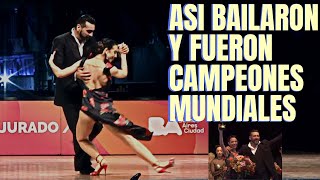 Baile de tango de campeones escenario Mundial de Tango 2022 Ricardo Astrada Constanza Vieyto [upl. by Nana]