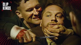 Forrest Gets His Throat Cut  Lawless Tom Hardy Scene [upl. by Norrahs795]