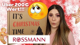 Über 200€ Wert 😱 Rossmann DIY ADVENTSKALENDER 2022  Unboxing [upl. by Uttasta876]